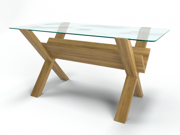 Coffee Table X Glass