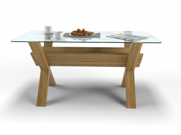 Coffee Table X Glass
