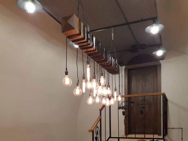 "TIMBER" CHANDELIER
