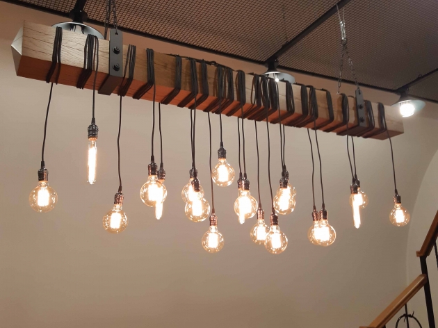 "TIMBER" CHANDELIER