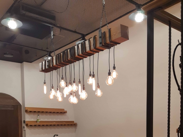 "TIMBER" CHANDELIER