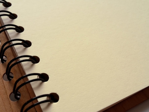WOODEN NOTE BOOK OF A5 FORMAT