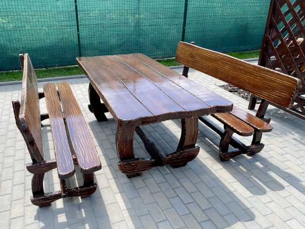 Set of garden furniture Bear (rectangular)