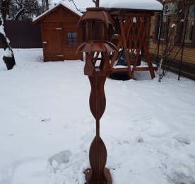 Годівничка двосекційна