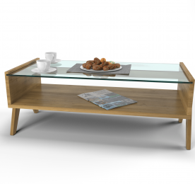 Кавовий столик Glasswood