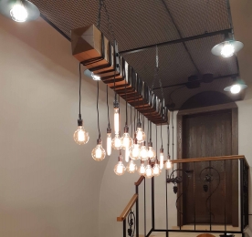 "TIMBER" CHANDELIER