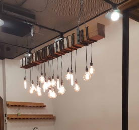 "TIMBER" CHANDELIER